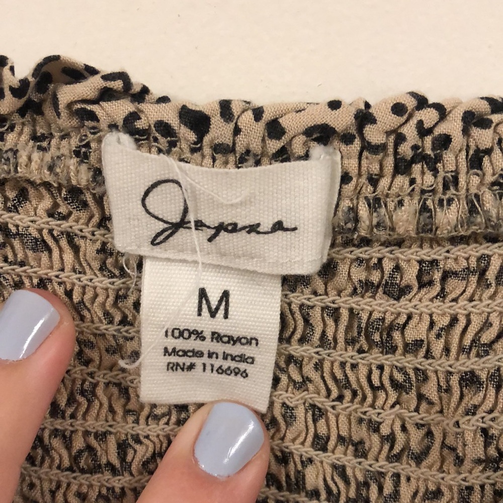 Cheetah print sleeveless maxi dress with buttons - Picture 7 of 11